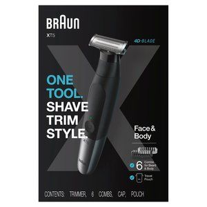 Series XT5 All-In-One Men's Beard Trimmer and Electric Razor